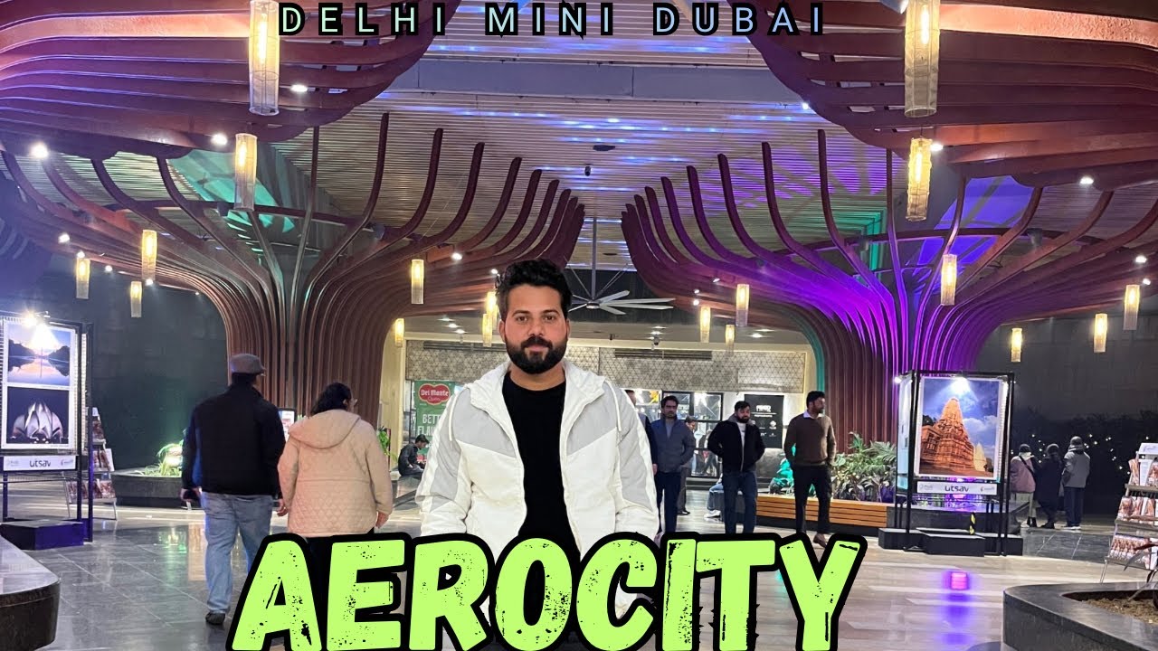 Delhi’s Mini Dubai? | Exploring Aerocity✈️ #aerocity #aerocitydelhi  #br09anand