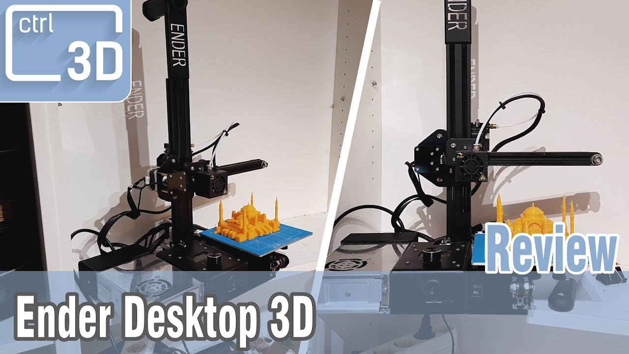 LA IMPRESORA 3D FACIL DE USAR PARA TENER EN CASA | Ender 2 Desktop 3D | Review en Espa&ntilde;ol