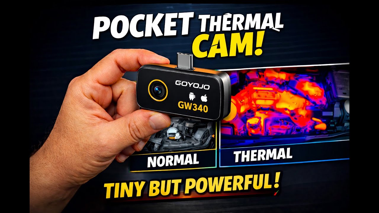 Тепловизионная камера GOYOJO для Android и iPhone