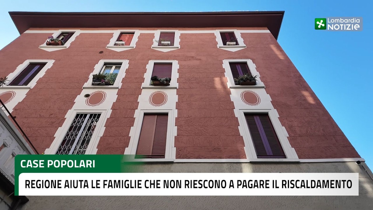 Regione aiuta le famiglie che non riescono a pagare il riscaldamento