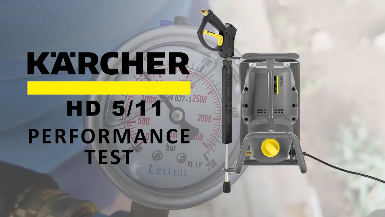 Karcher HD 5/11 Cage - Performance Test