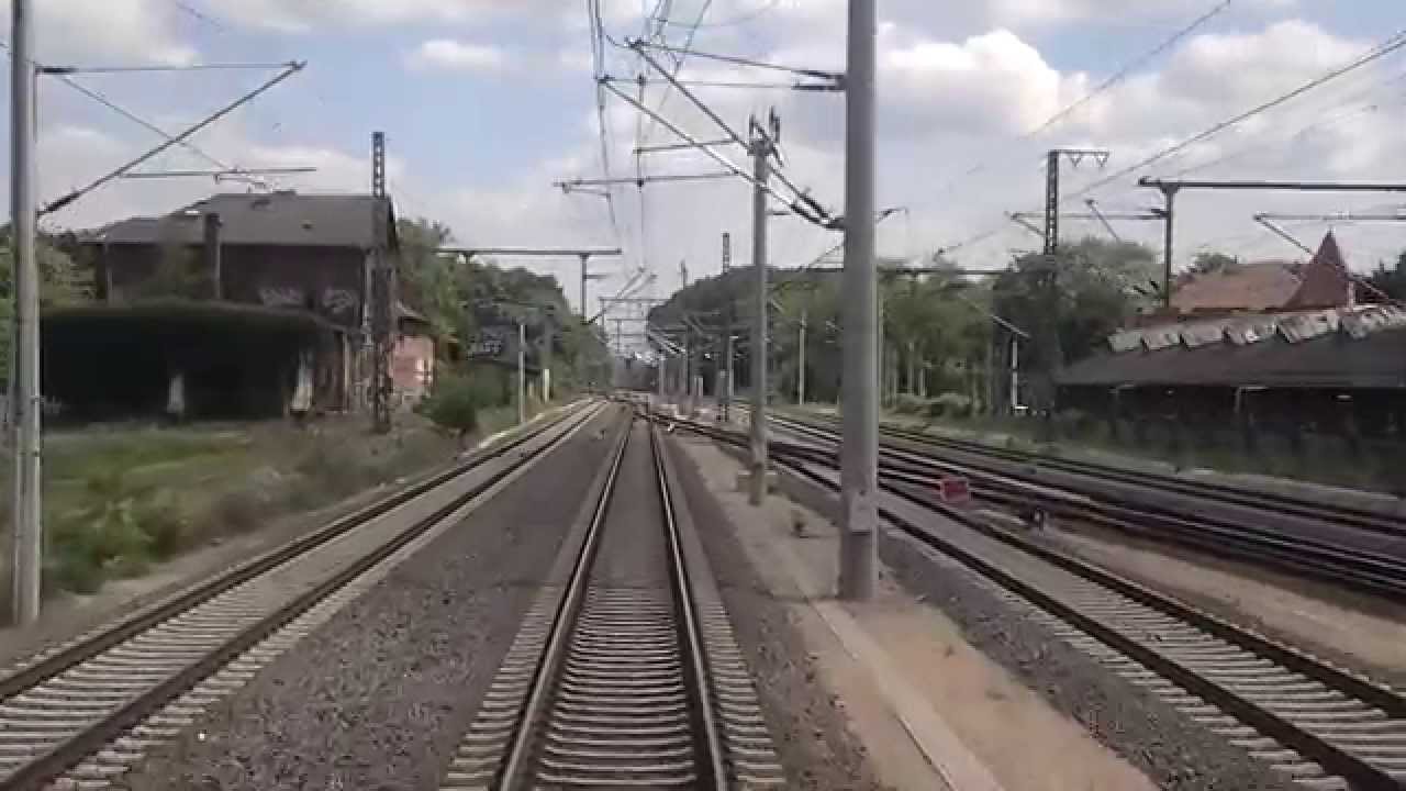 Führerstandsmitfahrt von Großcorbetha über Leutsch zum Leipziger Güterring