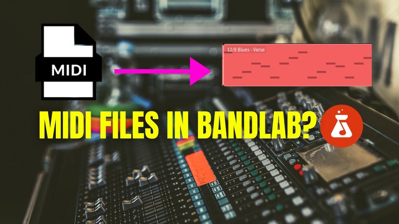 BandLab Tutorial  l How To Import MIDI