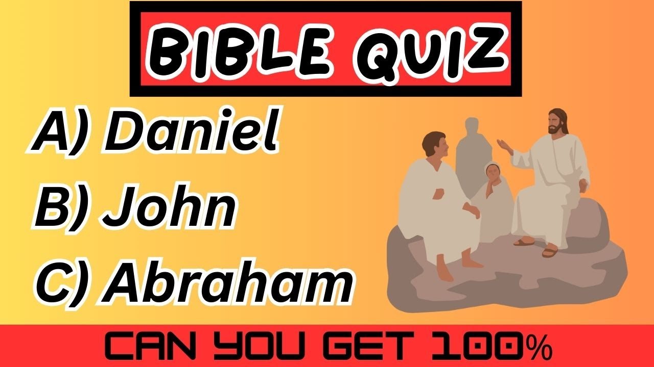The ULTIMATE Bible Quiz: 20 Easy Questions