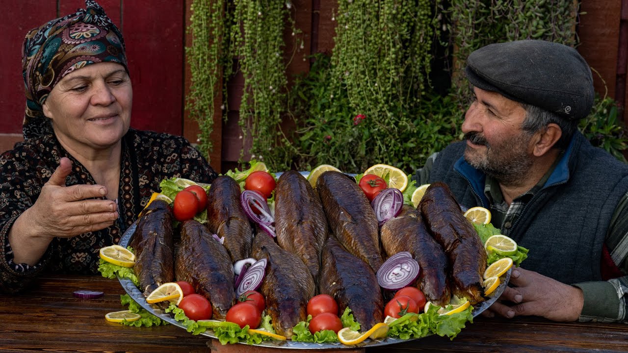 Кутум Левенги: Рыба Кутум, Фаршированная Грецкими Орехами и Луком