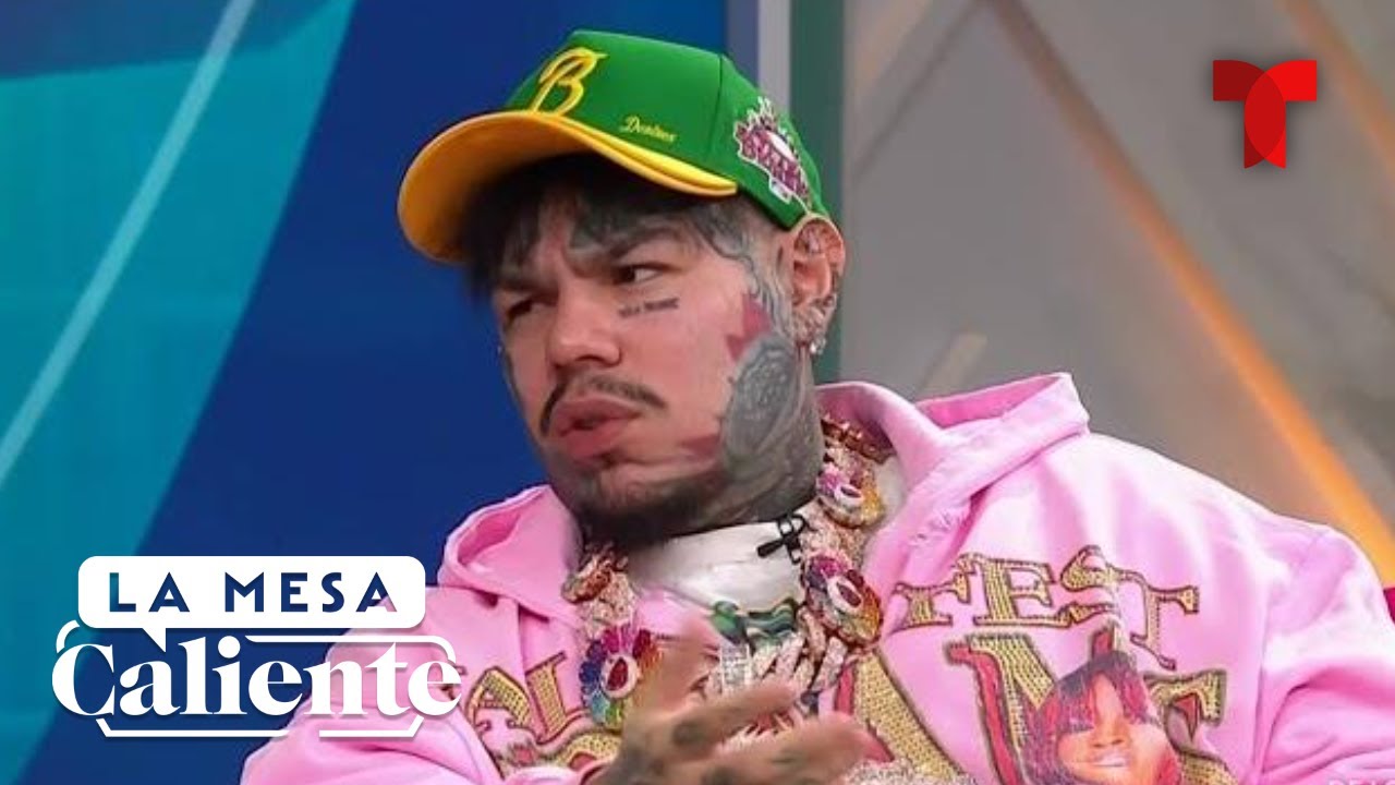 6ix9ine habla de convivencia con Nicol&aacute;s Maduro en prisi&oacute;n | La Mesa Caliente