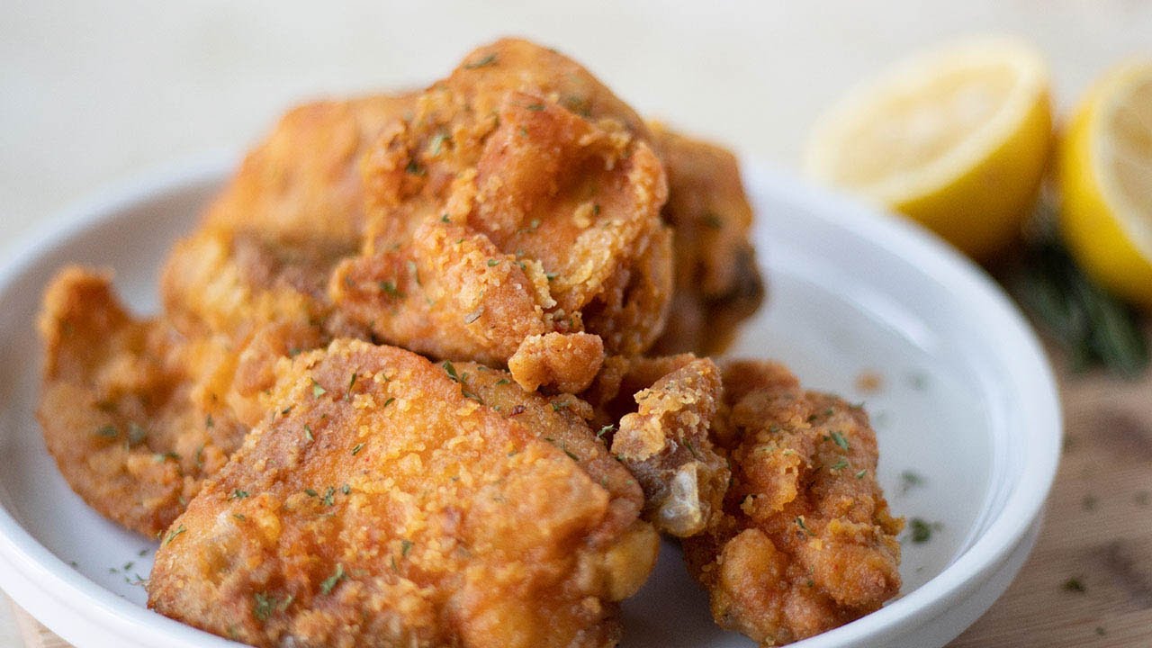 Chicharrones de Pollo - Pollo Frito Super Crujiente
