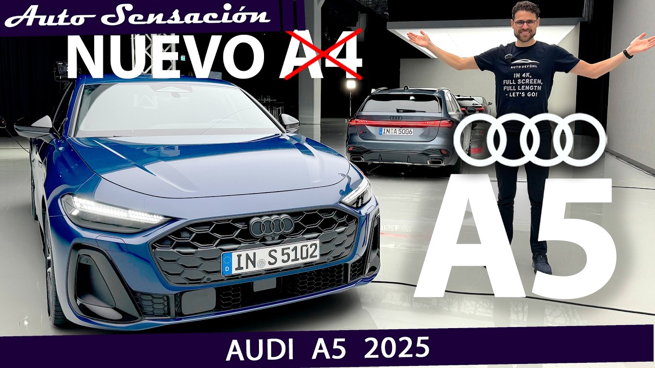 Presentación Audi A5 2025 .  📢 ADIOS Audi A4 ➡️ Bienvenido Audi A5