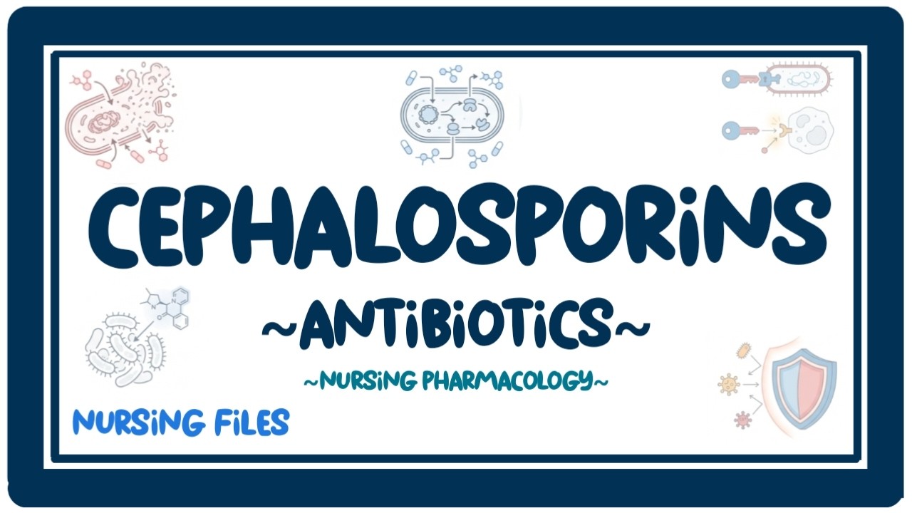 Cephalosporins Made Easy | Master Generations 1-5 in Minutes | Nursing Files.