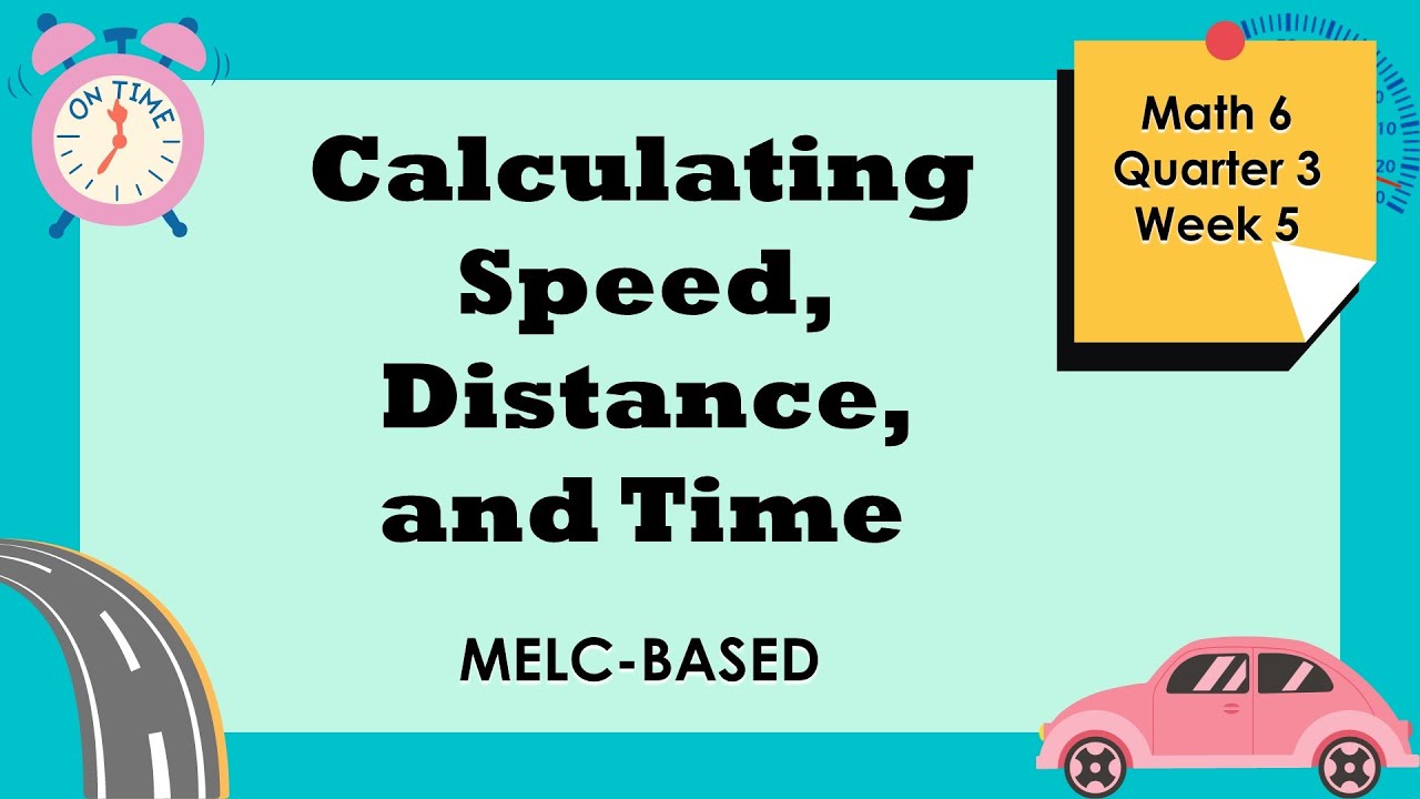 Calculating Speed, Distance, and Time