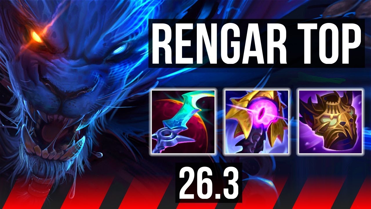 RENGAR vs MORDEKAISER (TOP) | Good KDA: 12/2/5 | EUW Master | 26.3