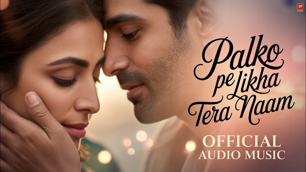 Palkon Pe Likha Tera Naam | Romantic Hindi Love Song | Heart Touching Poetry ✨#trendingvideo 