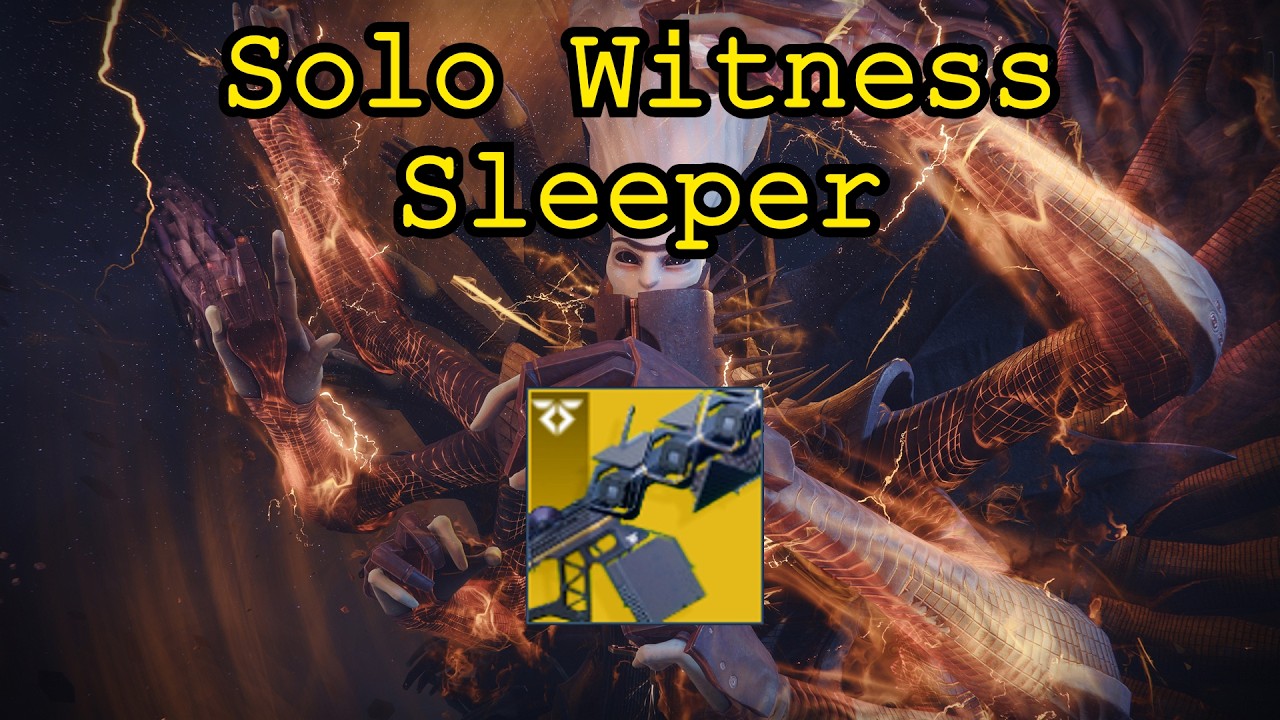 Solo Witness with Sleeper Simulant: Destiny 2