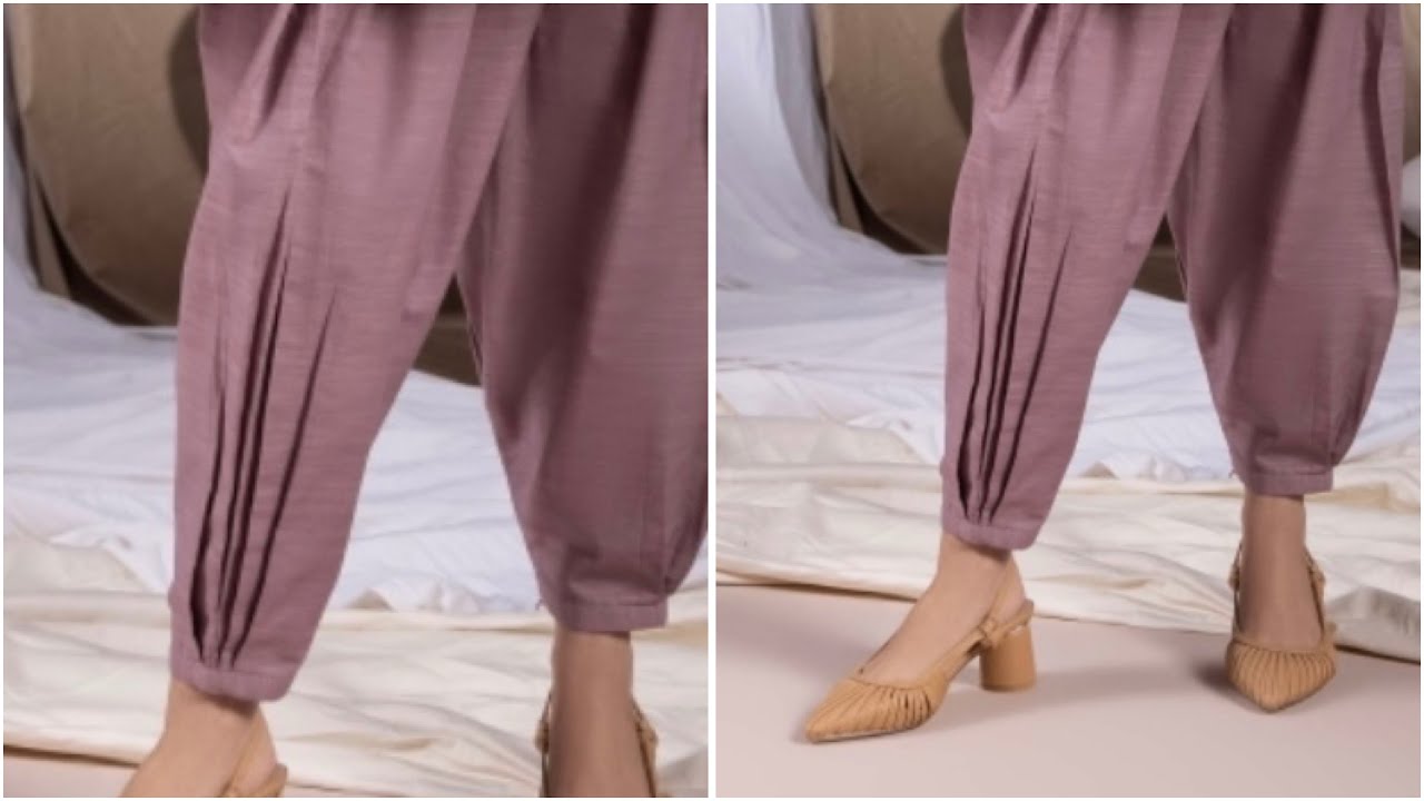 Stylish and very easy #trouser design easy tutorial