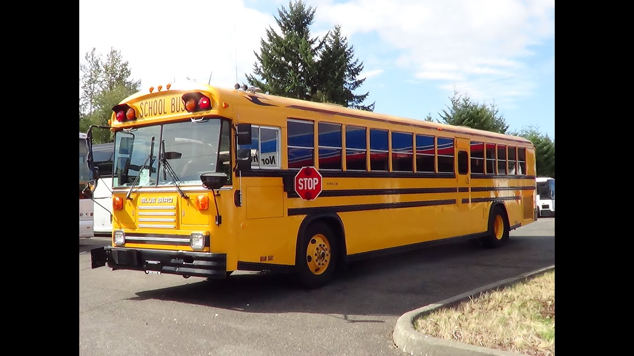 Northwest Bus Sales Used 1992 Blue Bird TC2000 13 Row 78 Passenger Rear Engine School Bus - B52192
