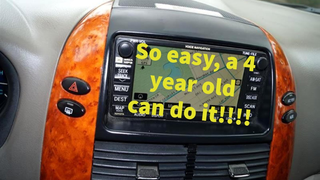 2008 Sienna Radio Removal and Installation