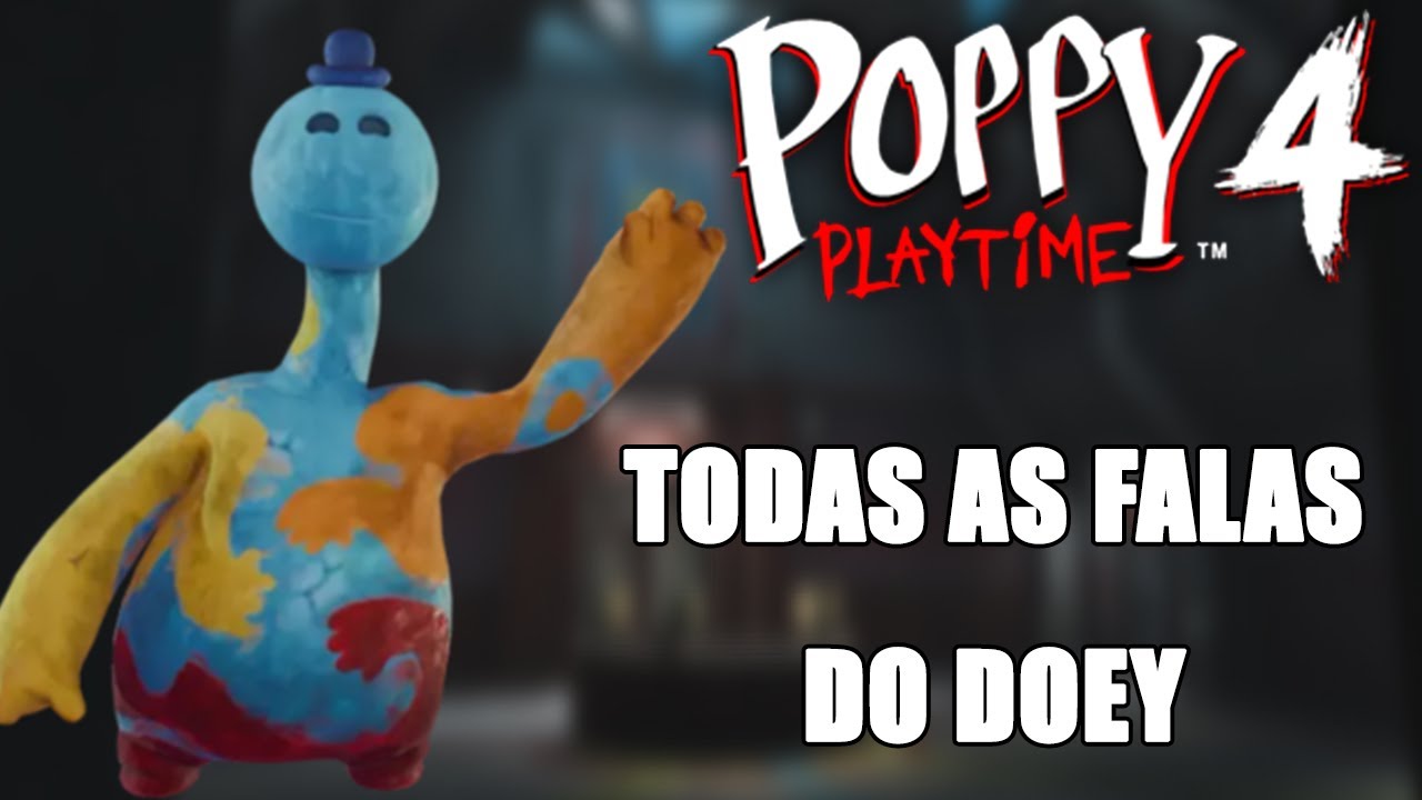TODAS as FALAS do DOEY em Poppy Playtime 4!