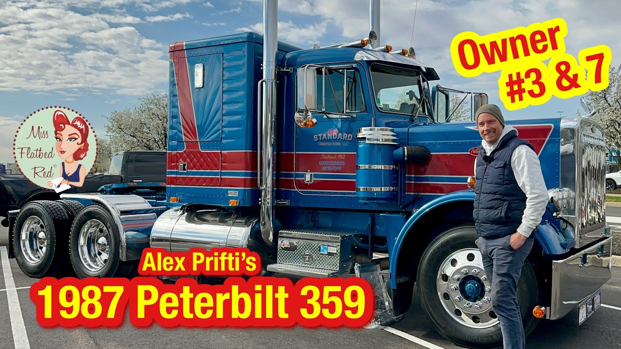 Alex Prifti’s Beautiful 1987 Peterbilt 359 Truck Tour