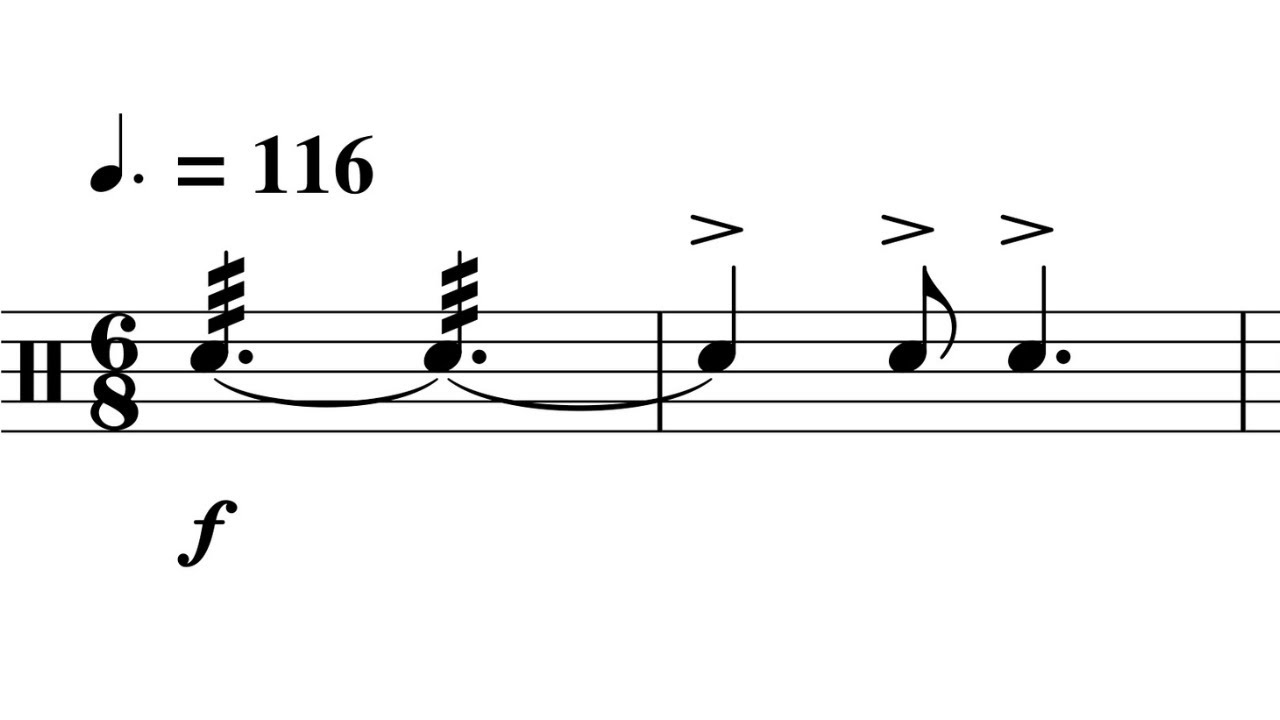 Snare Solo March in 6/8 🥁