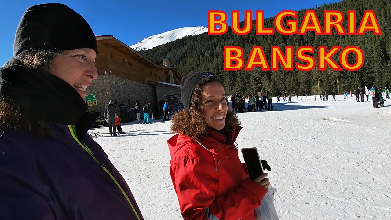 Bulgaria Bansko Ski Resort, Pirin Mountains, Old Town,  Vegan Vlog Adventure