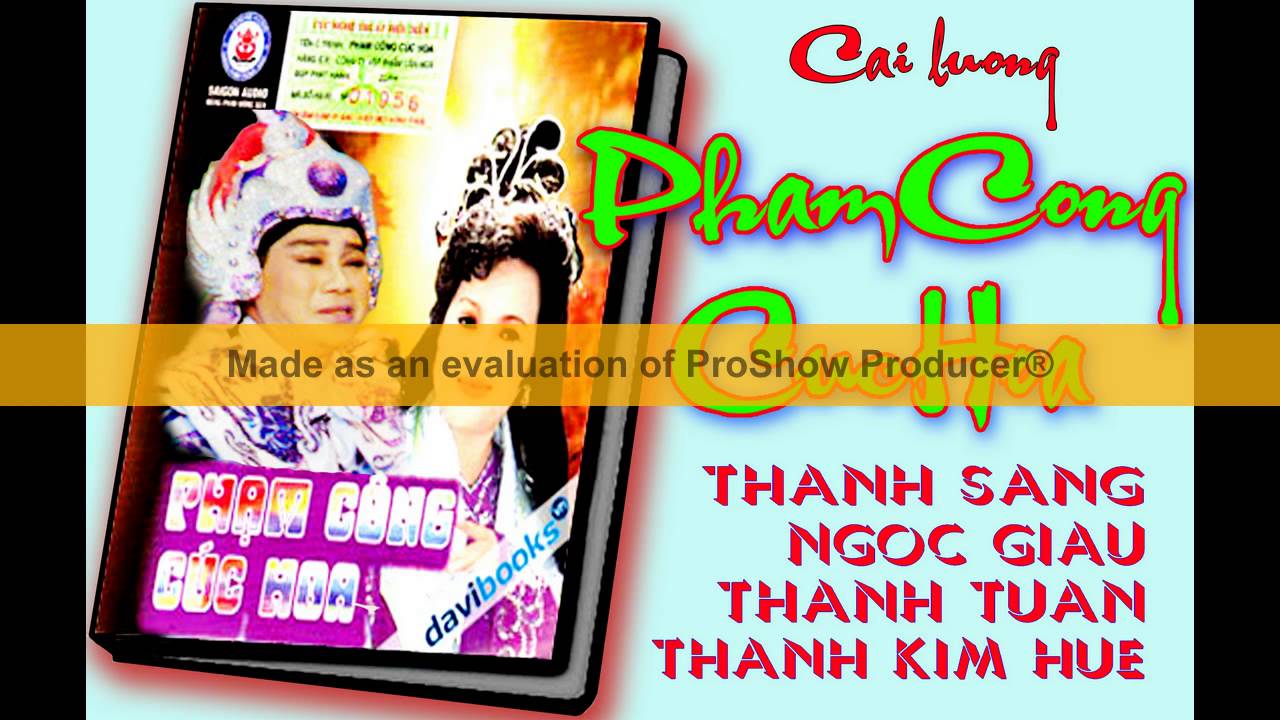 Cải lương Phạm C&ocirc;ng C&uacute;c Hoa-Thanh Sang, Ngọc Gi&agrave;u