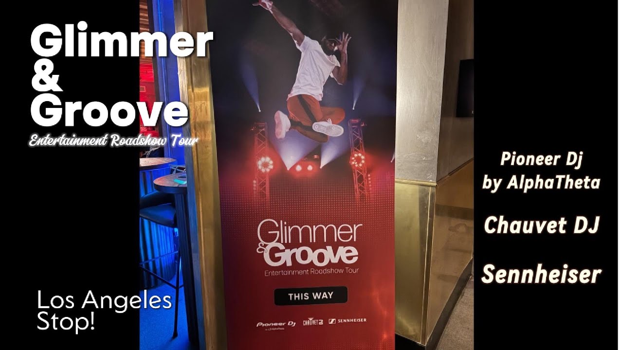 Glimmer and Groove Ent. Roadshow Tour! Los Angeles stop at Grandmaster Records.
