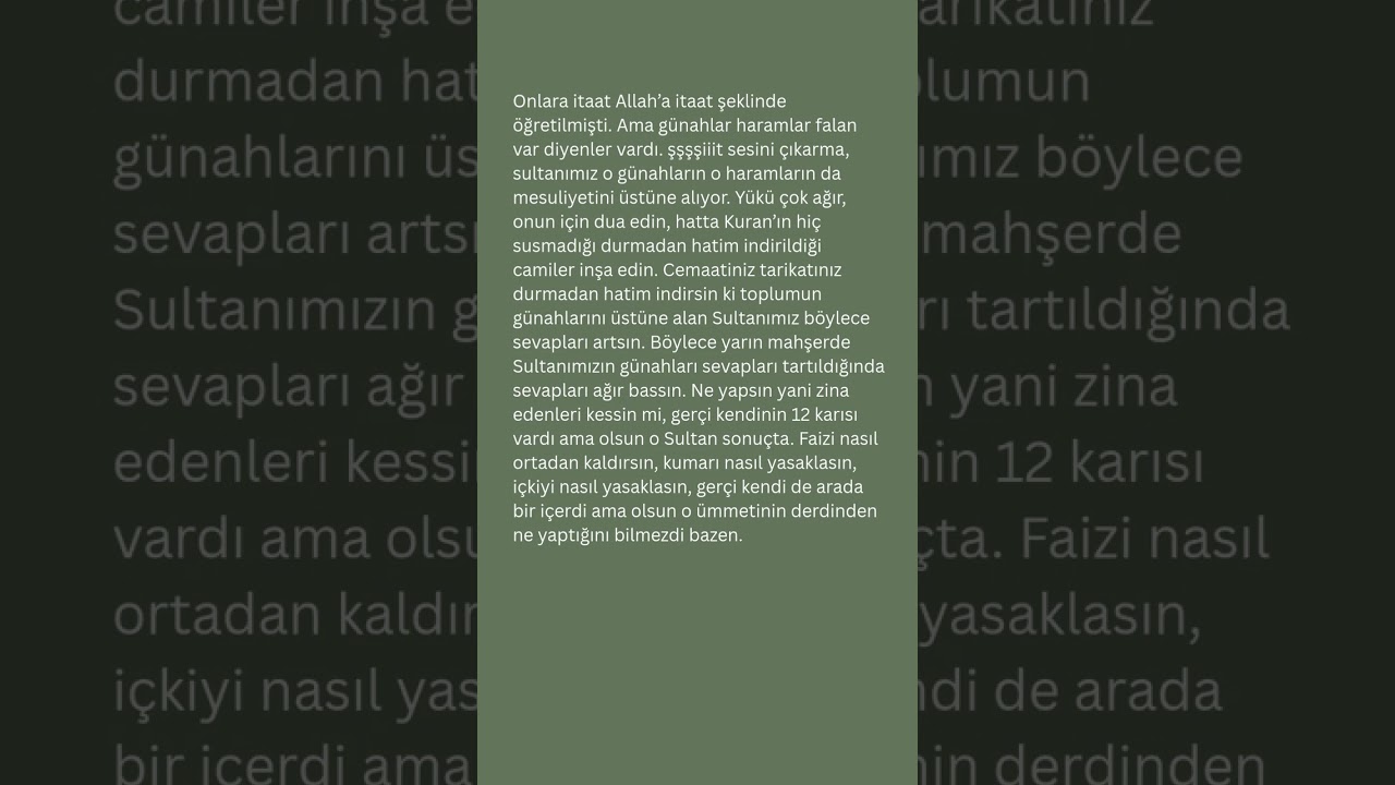 Mahşerde sorular &ccedil;alışmadığınız yerden &ccedil;ıkarsa yandınız