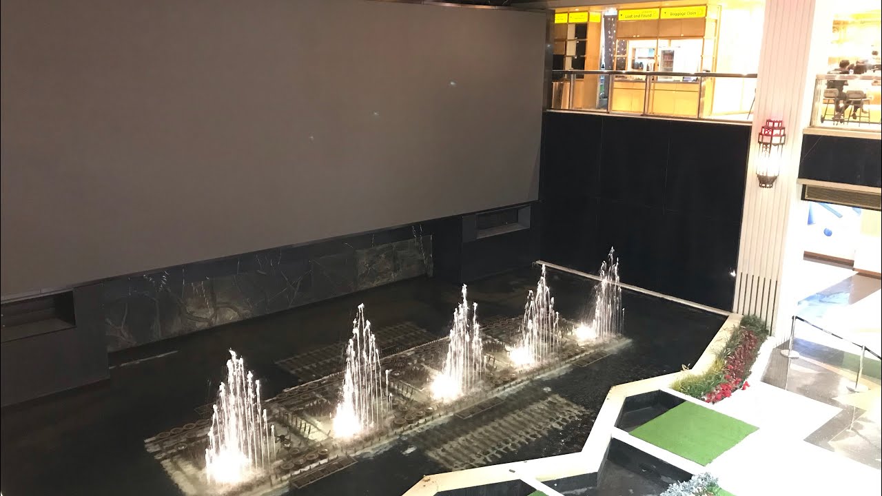 Grand indonesia fountain show but reversed
