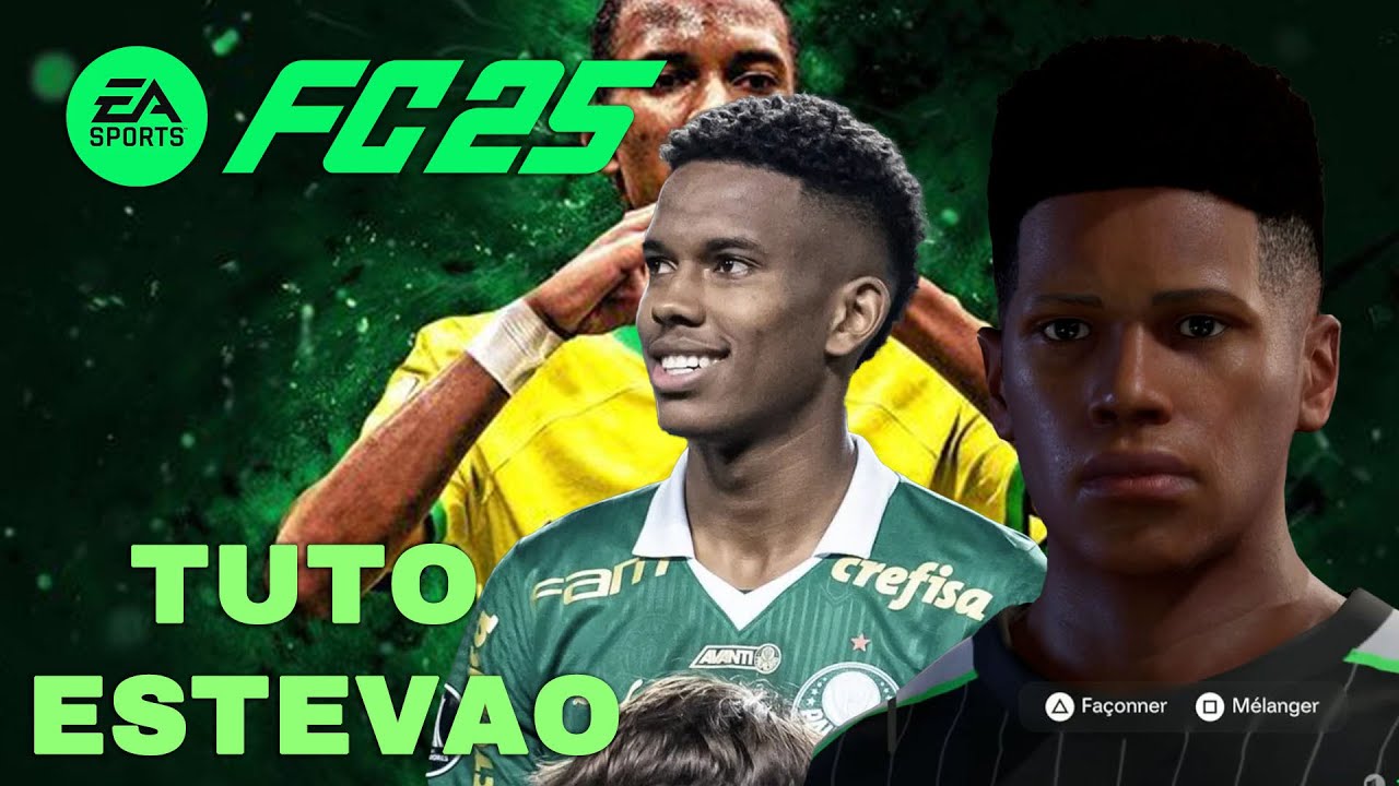COMMENT CRÉER ESTEVAO (PALMEIRAS) DANS FC 25 ! 🔥🇧🇷 | TUTO ULTRA RÉALISTE