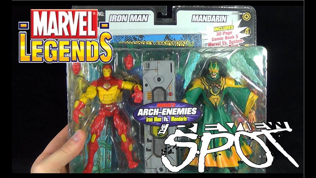Throwback - Toybiz Marvel Legends Face Off Iron Man Vs Mandarin
