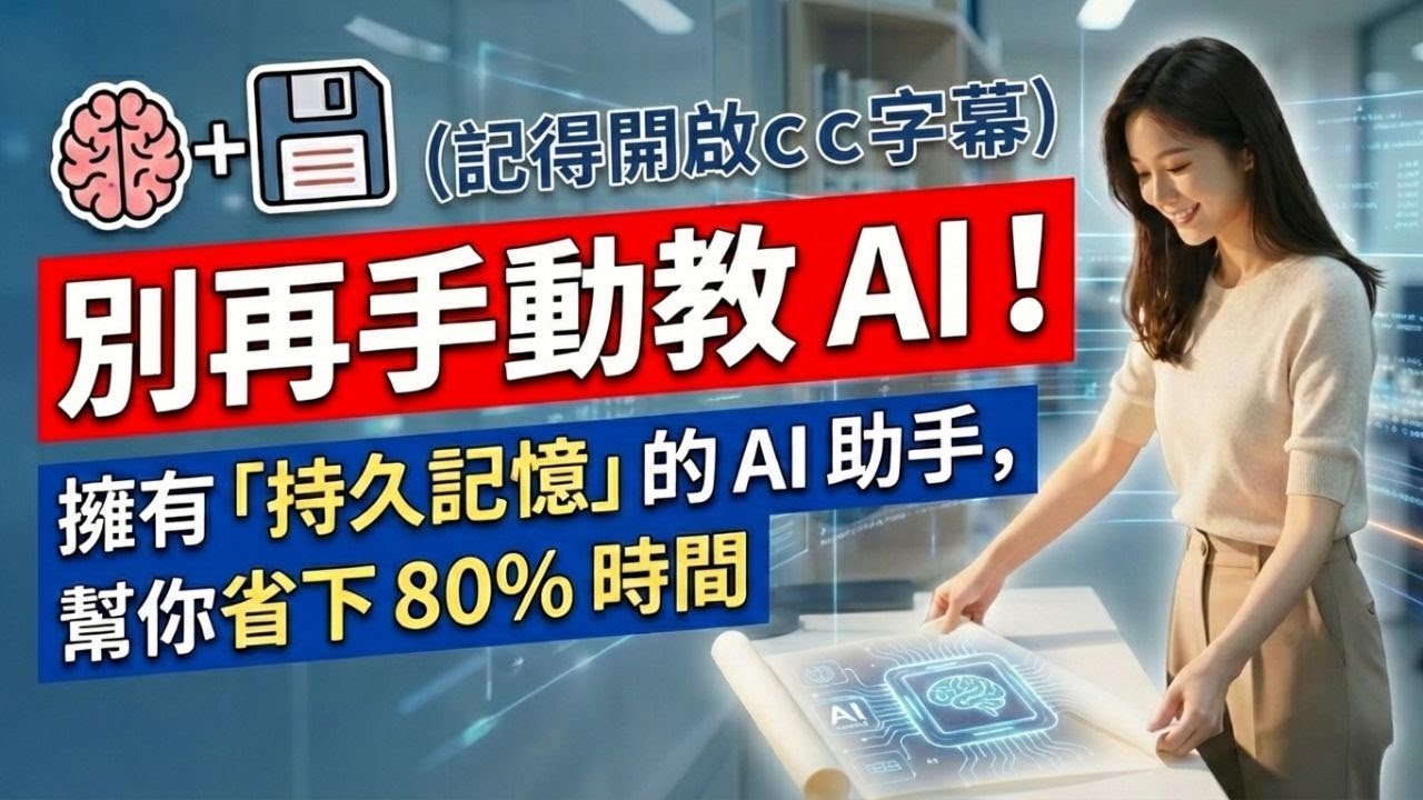 中小企業必看：會記憶、會思考的 AI 能幫你做什麼？📊 (記得開啟cc字幕)