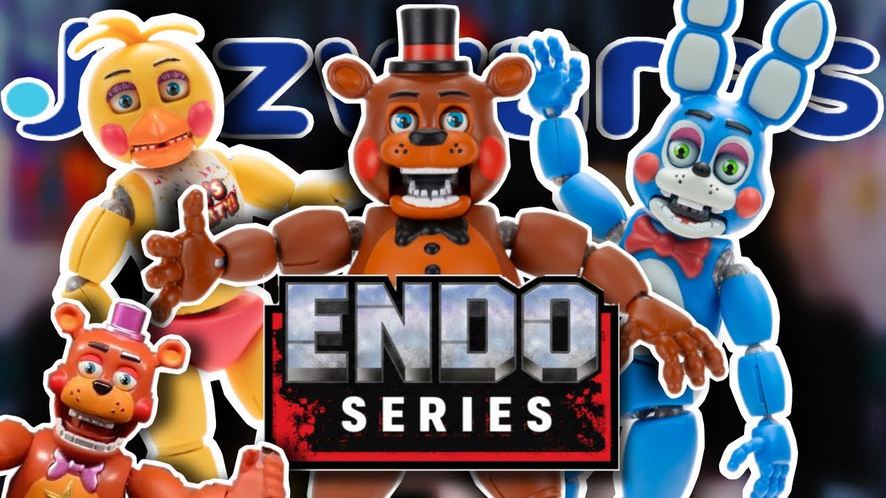 Представляем вторую волну новой серии FNaF ENDO-SERIES! Игрушечные аниматроники, Мангл, Рокстар Ф...