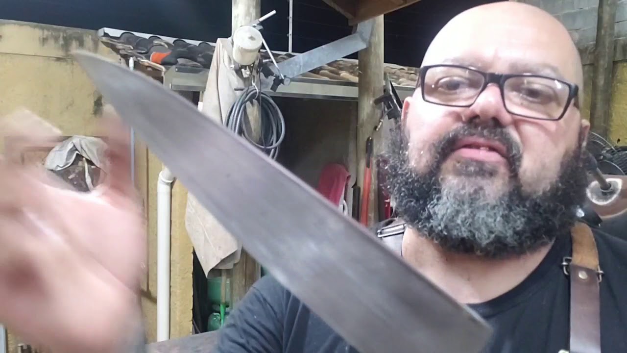 acabando e explicando o mito da faca que corta ferro