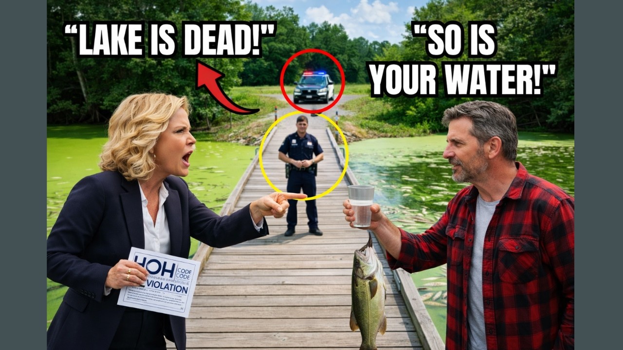 HOA Poisoned My Lake to Prevent Me From Fishing — Didn’t Know Their Water Supply Depends on It