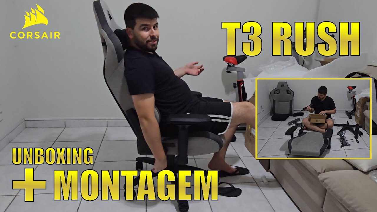 COMO MONTAR UMA CADEIRA GAMER