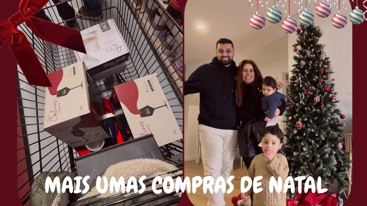 VLOGMAS 8- Mais Compras para o Natal, Supermercado, Massa de Camarão |Beatriz Campos