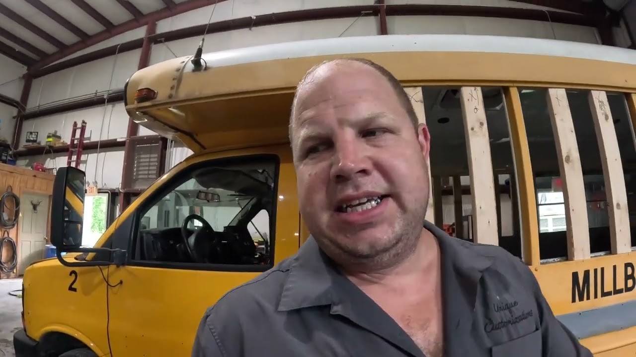 School bus to ice cream truck
