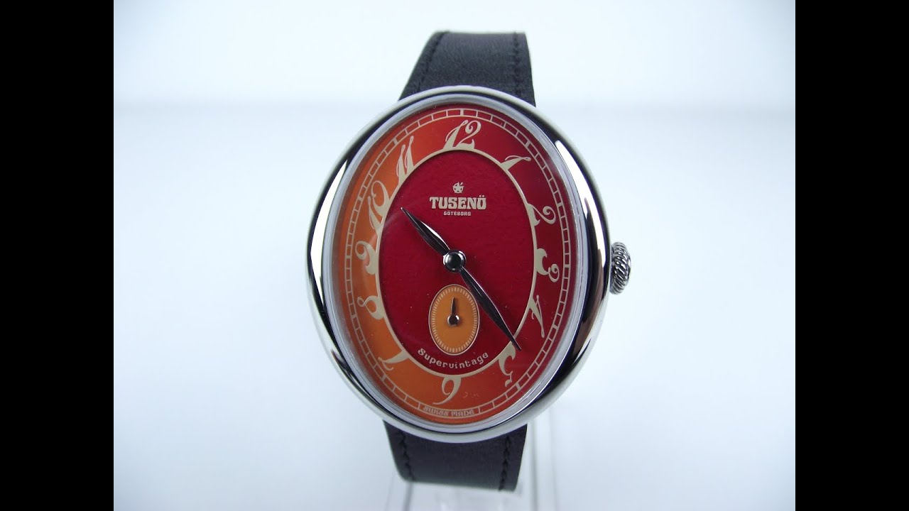 Обзор часов Tuseno Supervintage Negroni 4K