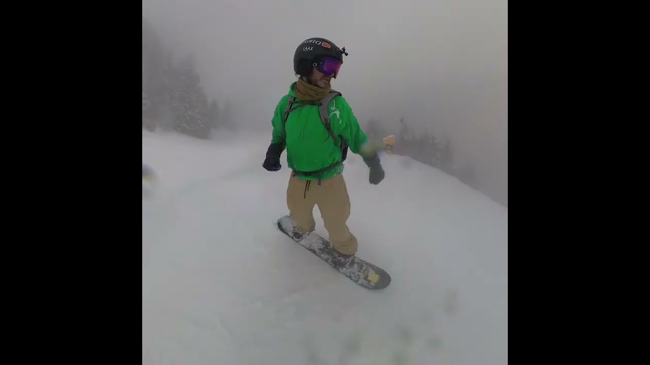 Laax 2026 in fog
