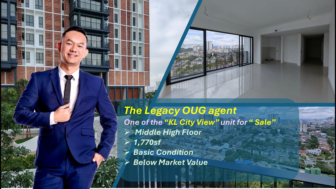 The Legacy OUG Luxury Brand New Completed Condo in OUG for Sale Near Amenities by David Ting