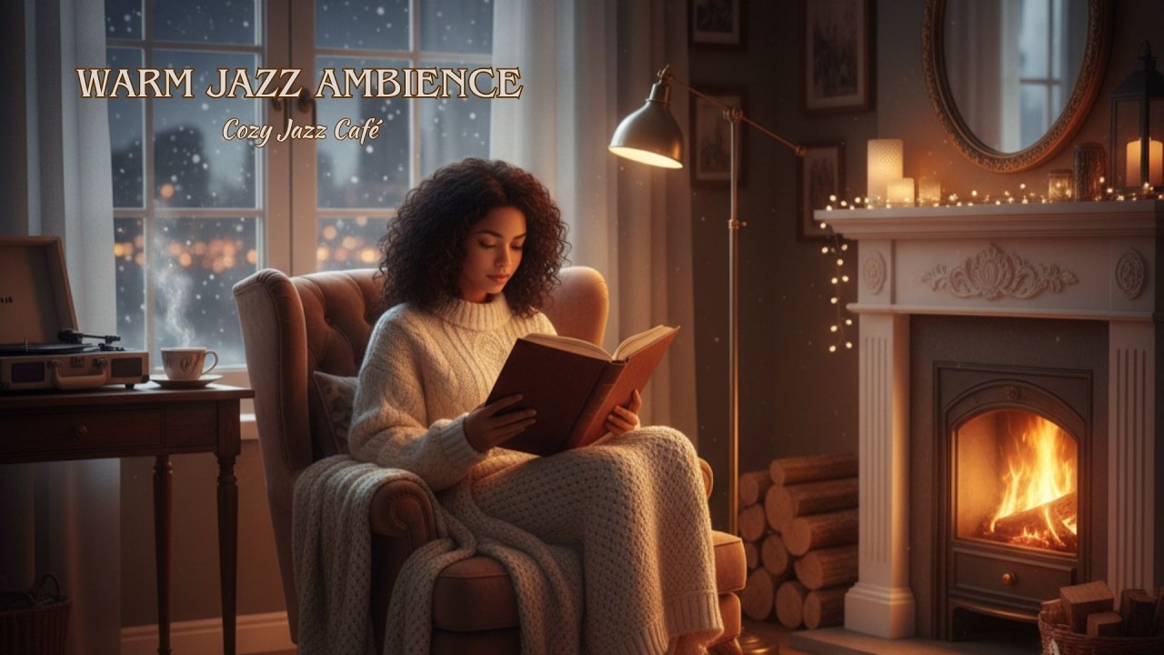 Cozy Jazz Café 🌙 Cozy Room Jazz for Focus & Calm (1 Hour)