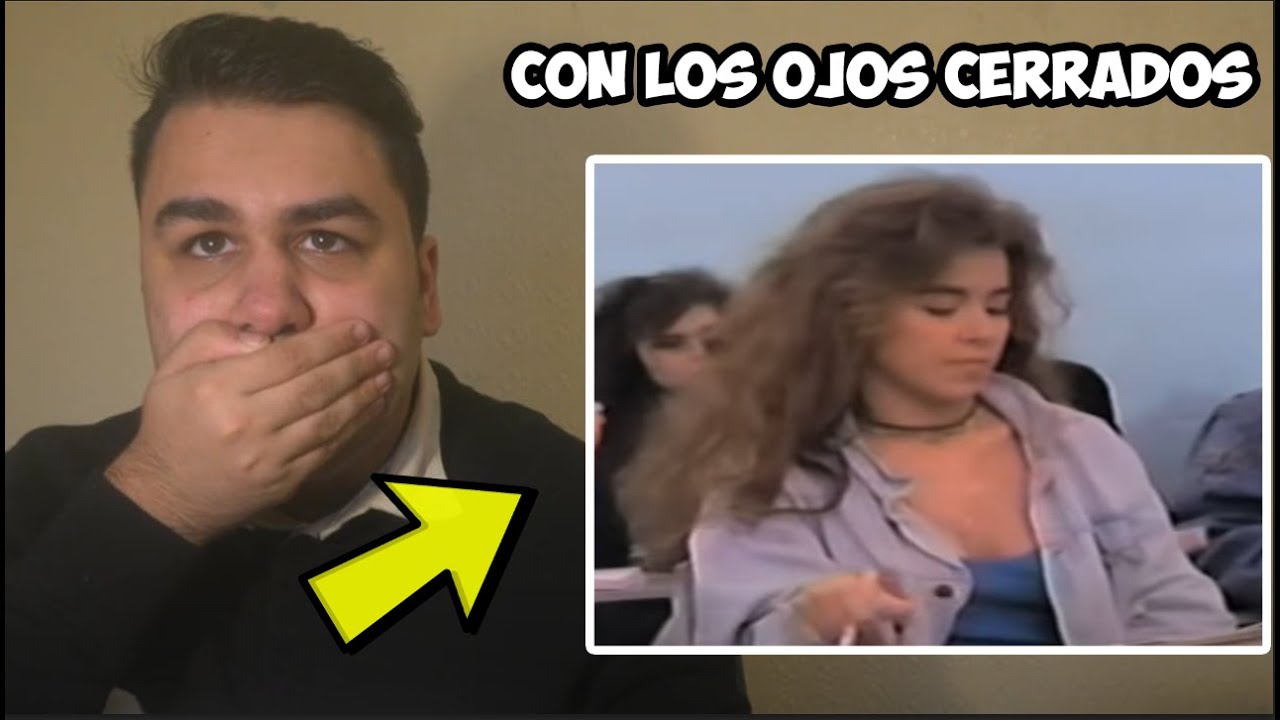Gloria Trevi - Con Los Ojos Cerrados REACTION - ENGLISH REACTION TO MEXICAN MUSIC