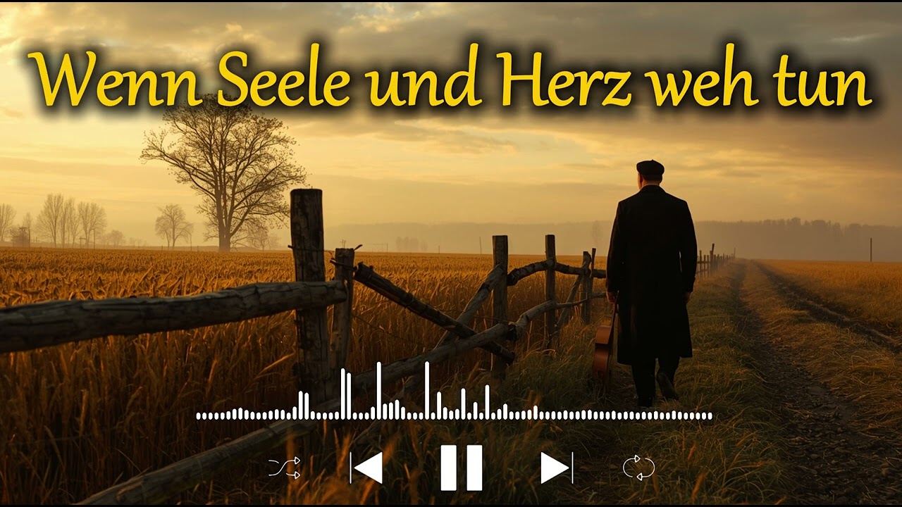 Wenn Seele und Herz weh tun | Ehrliche deutsche Nachtballade
