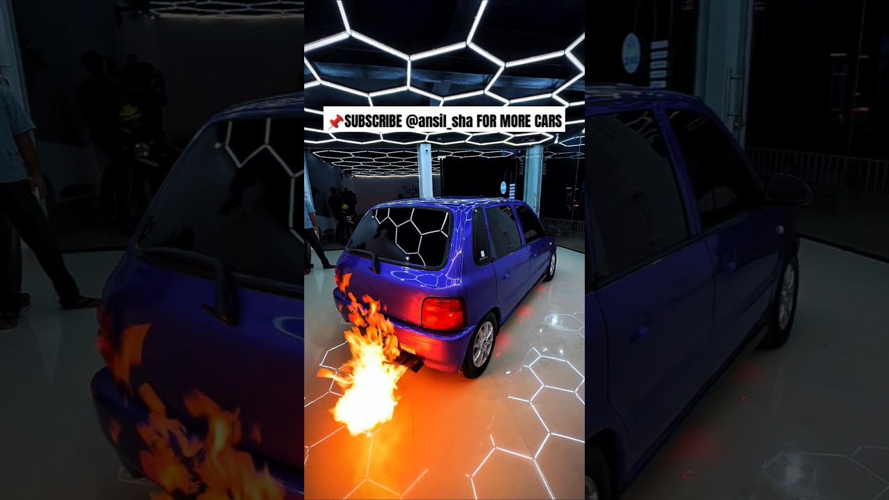 Zen🔥 | Modified Zen | Modified Car | Flame Kit💥 | #zen #maruti #marutisuzuki
