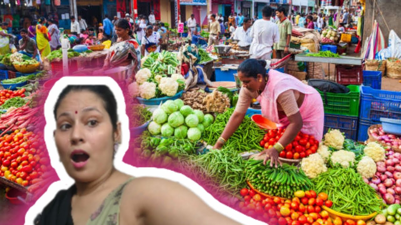  sabjiyon Ki talash mein sabji mandi Aaye || अजीबो गरीब सब्जी खरीद ली|| #food 