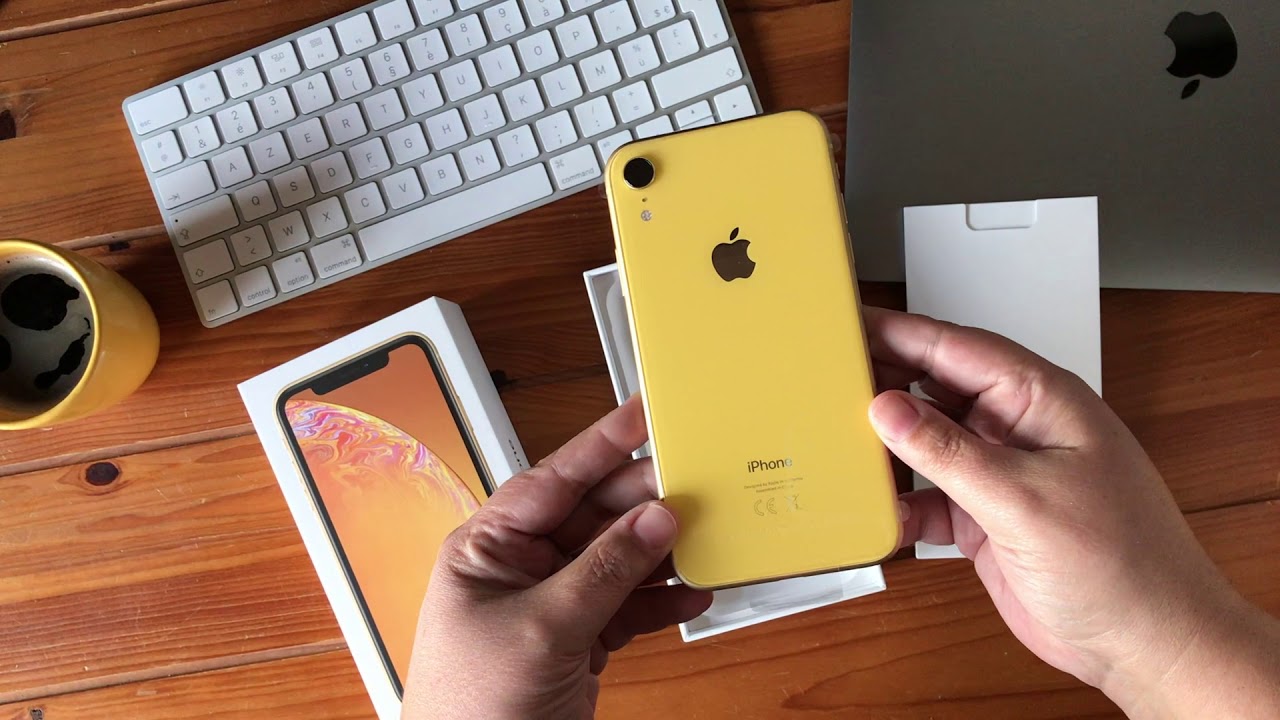 Déballage iPhone XR Jaune • Unboxing Yellow iPhone XR