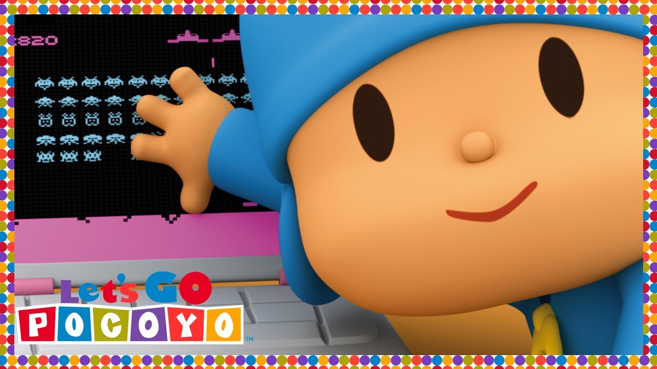 💻 POCOYÓ en ESPAÑOL -El Ordenador de Elly [Let's Go 3x32] CARICATURAS y DIBUJOS ANIMADOS para niños