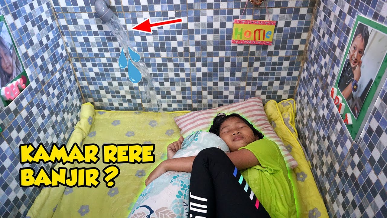 DUH !! KOLAM RENANG MINI YANG BERUBAH JADI KAMAR RERE KEBANJIRAN ??