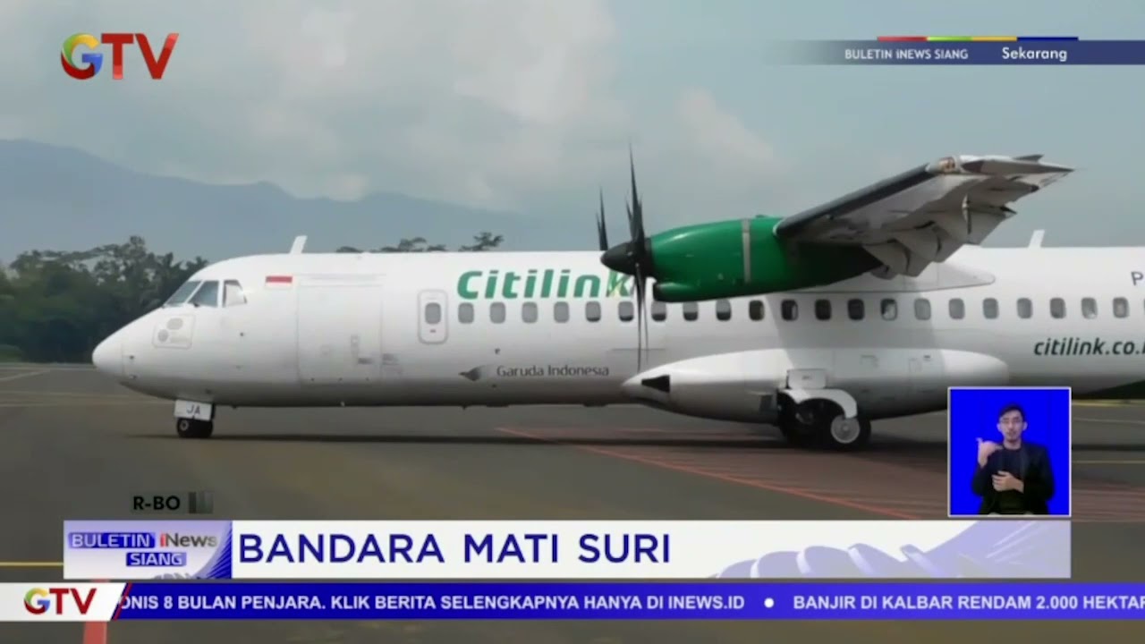 Tak Ada Penerbangan, Bandara Jenderal Sudirman Purbalingga Bak 'Mati Suri' #BIS 09/11