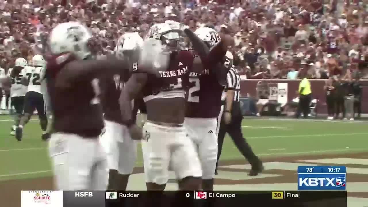 What do you call three straight sacks? Texas A&M&rsquo;s Cashius Howell found out against Utah State